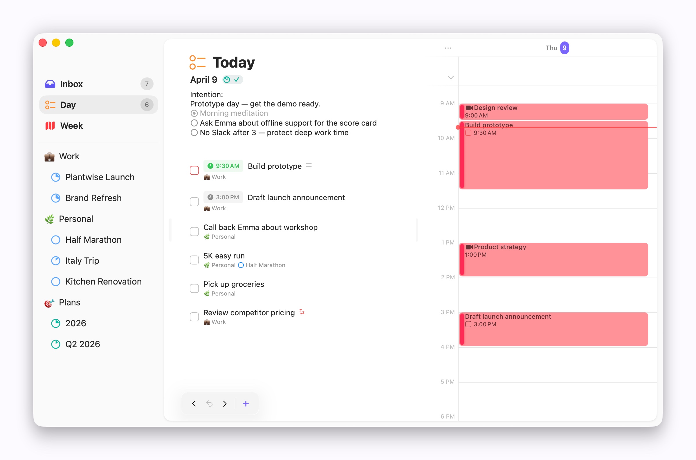 Space on Mac